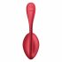 Satisfyer Shiny Petal - jajko wibrujące z pilotem (czerwone)