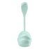 Satisfyer Smooth Petal - inteligentne wibrujące jajko (zielone) 