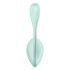 Satisfyer Smooth Petal - inteligentne wibrujące jajko (zielone) 