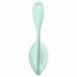 Satisfyer Smooth Petal - inteligentne wibrujące jajko (zielone) 