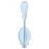 Satisfyer Smooth Petal - inteligentne wibrujące jajko (niebieskie)