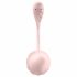 Satisfyer Ribbed Petal - Radio Vibrating Egg (różowy) 