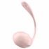 Satisfyer Ribbed Petal - Radio Vibrating Egg (różowy) 