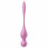 Satisfyer Love Birds 1 – inteligentne, wibrujące kulki gejszy (różowe)