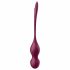 Satisfyer Love Birds Vary - inteligentna, zmienna kulka gejszy (bordowa)