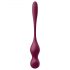 Satisfyer Love Birds Vary - inteligentne, wymienne kulki gejszy (bordowy)