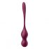 Satisfyer Love Birds Vary - inteligentne, wszechstronne kulki gejszy (bordowy)