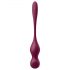 Satisfyer Love Birds Vary - inteligentne, wymienne kulki gejszy (bordowy)