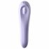 Satisfyer Dual Pleasure - inteligentny wibrator 2 w 1 z akumulatorem (fioletowy) 