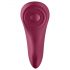 Satisfyer Sexy Secret - inteligentny wodoodporny wibrator do majtek (bordowy)