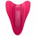 Satisfyer High Fly - wodoodporny wibrator łechtaczkowy na baterie (magenta) 