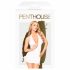 Penthouse Earth-shaker - halter-neck, sukienka ze stringami (biały)  - M/L