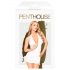 Penthouse Earth-shaker - sukienka halter i stringi (biały) - M/L