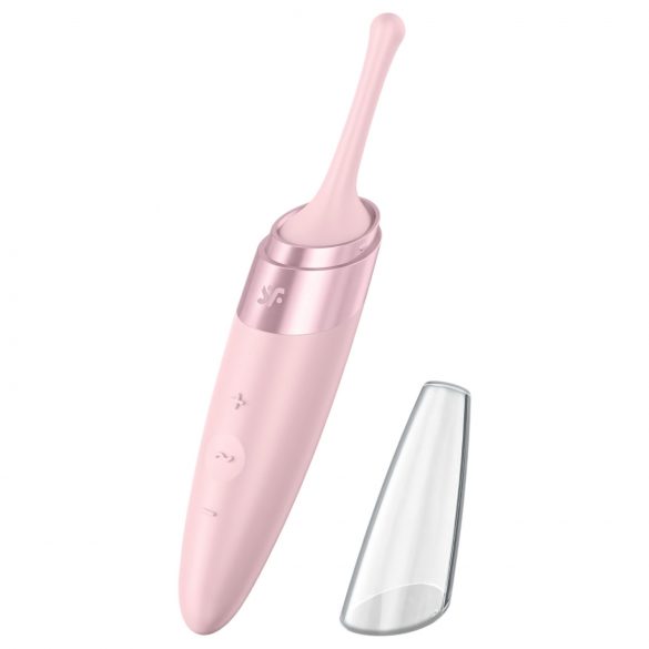 Satisfyer Twirling Delight - wodoodporny wibrator łechtaczkowy (różowy)