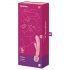 Satisfyer Triple Lover - Wibrator do punktu G i masażu (różowy)