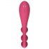 Satisfyer Tri Ball 1 - akumulatorowy, wielofunkcyjny wibrator (czerwony)