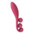 Satisfyer Tri Ball 1 - wielofunkcyjny wibrator z możliwością ładowania (czerwony) 