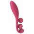 Satisfyer Tri Ball 1 - wielofunkcyjny wibrator z możliwością ładowania (czerwony) 