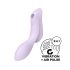 Satisfyer Curvy Trinity 2 - akumulatorowy wibrator falami powietrza 2w1 (fioletowy)