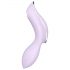 Satisfyer Curvy Trinity 2 - akumulatorowy wibrator falami powietrza 2w1 (fioletowy)