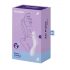 Satisfyer Curvy Trinity 2 - akumulatorowy wibrator falami powietrza 2w1 (fioletowy)