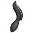 Satisfyer Curvy Trinity 2 - akumulatorowy wibrator fal powietrznych 2w1 (czarny)