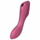 Satisfyer Curvy Trinity 3 - ładowalny wibrator dopochwowy i łechtaczkowy (czerwony) 