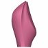 Satisfyer Curvy Trinity 3 - ładowalny wibrator dopochwowy i łechtaczkowy (czerwony) 