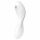 Satisfyer Curvy Trinity 5+ - inteligentny wibrator 2w1 z falami powietrza (biały)