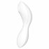 Satisfyer Curvy Trinity 5+ - inteligentny wibrator 2 w 1 z możliwością ładowania (biały) 