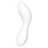 Satisfyer Curvy Trinity 5+ - inteligentny wibrator 2w1 z falami powietrza (biały)