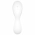 Satisfyer Curvy Trinity 5+ - inteligentny wibrator 2 w 1 z możliwością ładowania (biały) 