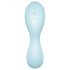 Satisfyer Curvy Trinity 5+ - inteligentny 2w1 wibrator fal powietrznych (niebieski)