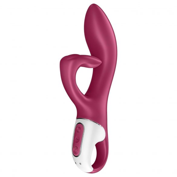 Satisfyer Embrace Me - Akumulatorowy wibrator z różdżką (czerwony) 