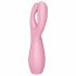 Satisfyer Threesome 3 - bezprzewodowy wibrator łechtaczkowy (różowy)