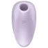 Satisfyer Pearl Diver - powietrzny wibrator łechtaczkowy z możliwością ładowania (viola) 