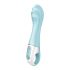 Satisfyer Air Pump Vibrator 5 - inteligentny wibrator pompowany z możliwością ładowania (niebieski) 