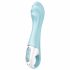 Satisfyer Air Pump Vibrator 5 - inteligentny wibrator pompowany z możliwością ładowania (niebieski) 