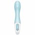 Satisfyer Air Pump Vibrator 5 - inteligentny wibrator pompowany z możliwością ładowania (niebieski) 