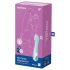 Satisfyer Air Pump Vibrator 5 - inteligentny wibrujący pompek (niebieski)