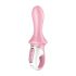 Satisfyer Air Pump Booty 5 - inteligentny wibrator analny z pompką (różowy) 