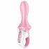 Satisfyer Air Pump Booty 5 - inteligentny wibrator analny z pompką (różowy) 