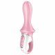 Satisfyer Air Pump Booty 5 - inteligentny wibrator analny z pompką (różowy) 