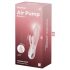 Satisfyer Air Pump Bunny 3 - pompowany wibrator (różowy)