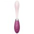 Satisfyer G-Spot Flex 3 - akumulatorowy wibrator do punktu G (różowo-bordowy)