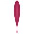 Satisfyer Twirling Pro - inteligentny 2w1 wibrator łechtaczkowy (czerwony)