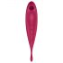 Satisfyer Twirling Pro - inteligentny 2w1 wibrator łechtaczkowy (czerwony)