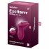 Satisfyer Exciterrr - Obrotowy wibrator łechtaczkowy z koralikami (czerwony) 