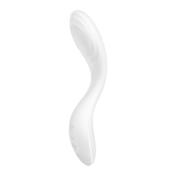 Satisfyer Rrolling - ładowalny wibrator punktu G z ruchomą kulką (biały) 