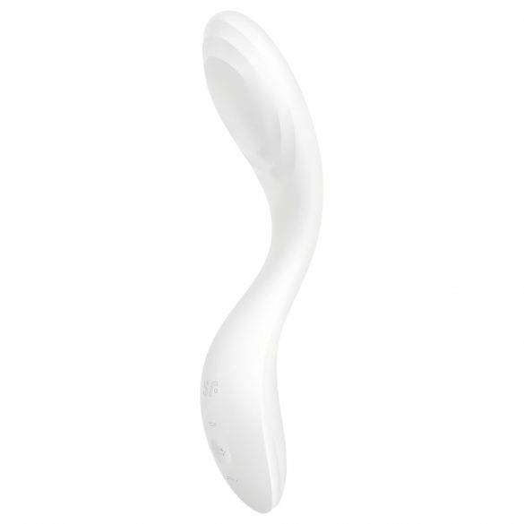 Satisfyer Rrolling - ładowalny wibrator punktu G z ruchomą kulką (biały) 